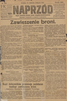 Naprzód : organ centralny polskiej partyi socyalno-demokratycznej. 1917, nr 272
