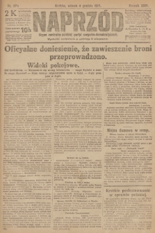 Naprzód : organ centralny polskiej partyi socyalno-demokratycznej. 1917, nr 279