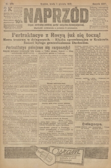 Naprzód : organ centralny polskiej partyi socyalno-demokratycznej. 1917, nr 280