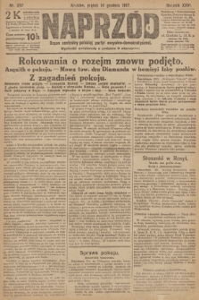 Naprzód : organ centralny polskiej partyi socyalno-demokratycznej. 1917, nr 287