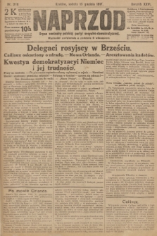 Naprzód : organ centralny polskiej partyi socyalno-demokratycznej. 1917, nr 288