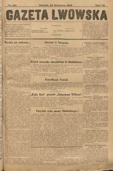 Gazeta Lwowska. 1928, nr 218