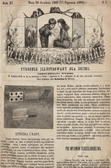 Wieczory Rodzinne : tygodnik illustrowany dla dzieci. R. 11, 1889, nr 2