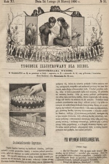 Wieczory Rodzinne : tygodnik illustrowany dla dzieci. R. 11, 1890, nr 10