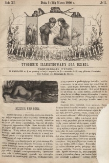 Wieczory Rodzinne : tygodnik illustrowany dla dzieci. R. 11, 1890, nr 11