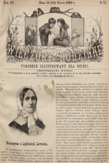 Wieczory Rodzinne : tygodnik illustrowany dla dzieci. R. 11, 1890, nr 12