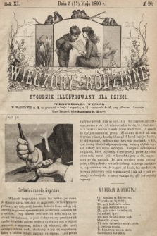 Wieczory Rodzinne : tygodnik illustrowany dla dzieci. R. 11, 1890, nr 20