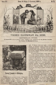 Wieczory Rodzinne : tygodnik illustrowany dla dzieci. R. 11, 1890, nr 23