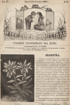 Wieczory Rodzinne : tygodnik illustrowany dla dzieci. R. 11, 1890, nr 24