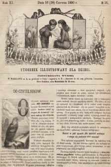 Wieczory Rodzinne : tygodnik illustrowany dla dzieci. R. 11, 1890, nr 26