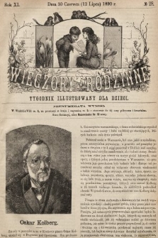 Wieczory Rodzinne : tygodnik illustrowany dla dzieci. R. 11, 1890, nr 28