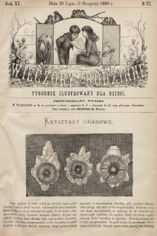 Wieczory Rodzinne : tygodnik ilustrowany dla dzieci. R. 11, 1890, nr 32