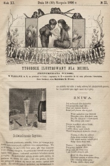 Wieczory Rodzinne : tygodnik ilustrowany dla dzieci. R. 11, 1890, nr 35