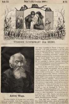 Wieczory Rodzinne : tygodnik ilustrowany dla dzieci. R. 11, 1890, nr 50