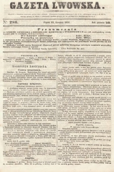 Gazeta Lwowska. 1851, nr 286