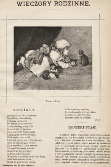 Wieczory Rodzinne : tygodnik ilustrowany dla dzieci. 1892, nr 25