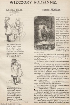 Wieczory Rodzinne : tygodnik ilustrowany dla dzieci. 1892, nr 28