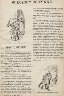 Wieczory Rodzinne : tygodnik ilustrowany dla dzieci. 1892, nr 42