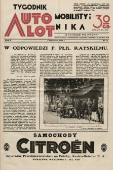 Tygodnik Automobilisty i Lotnika. 1928, nr 8