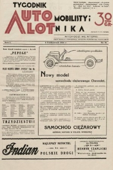 Tygodnik Automobilisty i Lotnika. 1928, nr 16