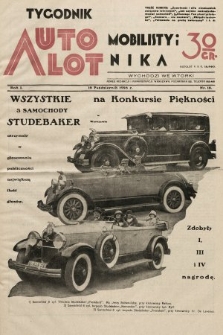 Tygodnik Automobilisty i Lotnika. 1928, nr 18