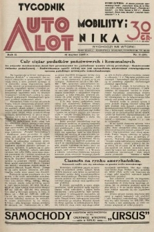 Tygodnik Automobilisty i Lotnika. 1929, nr 11