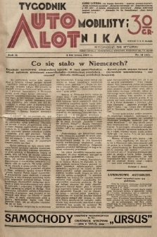 Tygodnik Automobilisty i Lotnika. 1929, nr 14