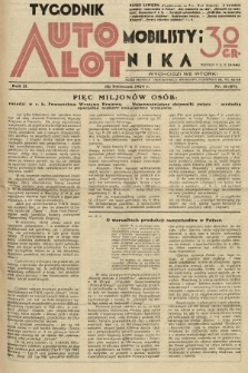 Tygodnik Automobilisty i Lotnika. 1929, nr 18