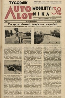 Tygodnik Automobilisty i Lotnika. 1929, nr 26
