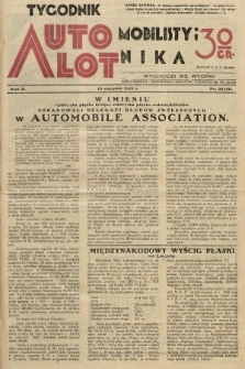 Tygodnik Automobilisty i Lotnika. 1929, nr 33