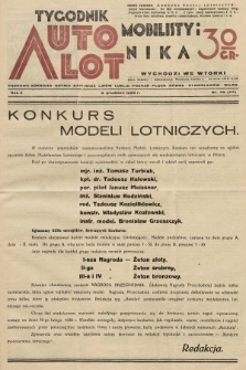 Tygodnik Automobilisty i Lotnika. 1929, nr 49