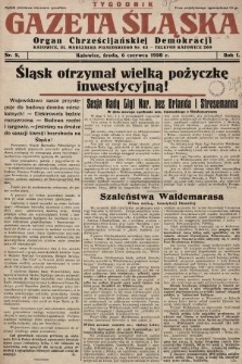 Gazeta Śląska : organ Chrześcijańskiej Demokracji. 1928, nr 2