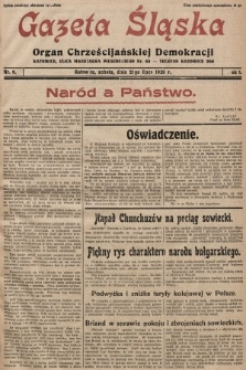 Gazeta Śląska : organ Chrześcijańskiej Demokracji. 1928, nr 9