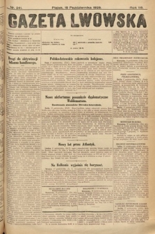 Gazeta Lwowska. 1928, nr 241