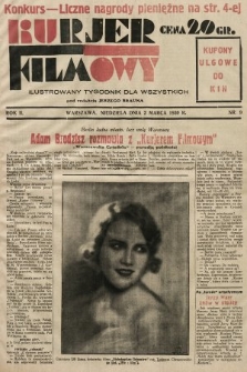 Kurjer Filmowy : ilustrowany tygodnik dla wszystkich. 1930, nr 9