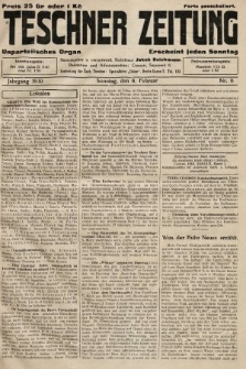 Teschner Zeitung : unparteiisches Organ. 1930, nr 6