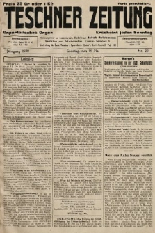 Teschner Zeitung : unparteiisches Organ. 1930, nr 20
