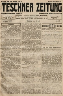 Teschner Zeitung : unparteiisches Organ. 1930, nr 27