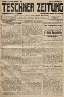 Teschner Zeitung : unparteiisches Organ. 1930, nr 41