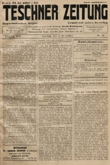 Teschner Zeitung : unparteiisches Organ. 1930, nr 44