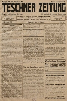 Teschner Zeitung : unparteiisches Organ. 1931, nr 1