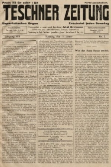 Teschner Zeitung : unparteiisches Organ. 1931, nr 2