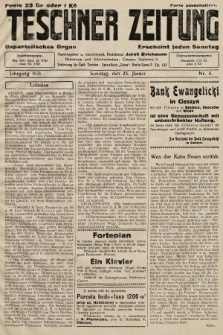 Teschner Zeitung : unparteiisches Organ. 1931, nr 4