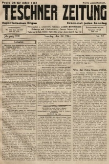 Teschner Zeitung : unparteiisches Organ. 1931, nr 12