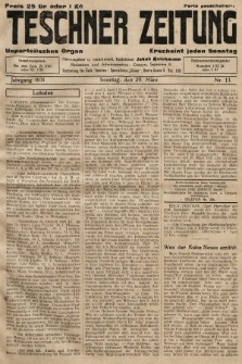 Teschner Zeitung : unparteiisches Organ. 1931, nr 13