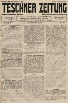 Teschner Zeitung : unparteiisches Organ. 1931, nr 27