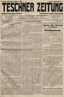 Teschner Zeitung : unparteiisches Organ. 1931, nr 35