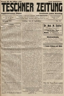 Teschner Zeitung : unparteiisches Organ. 1931, nr 38