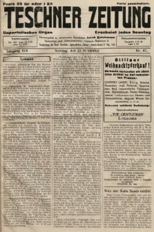 Teschner Zeitung : unparteiisches Organ. 1931, nr 47