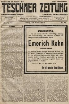 Teschner Zeitung : unparteiisches Organ. 1931, nr 48